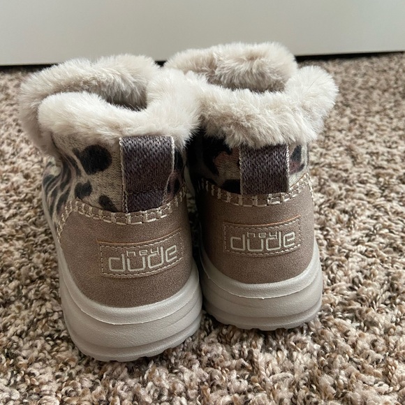 Hey Dude Women's Denny Leopard slip on shoes - Picture 2 of 6